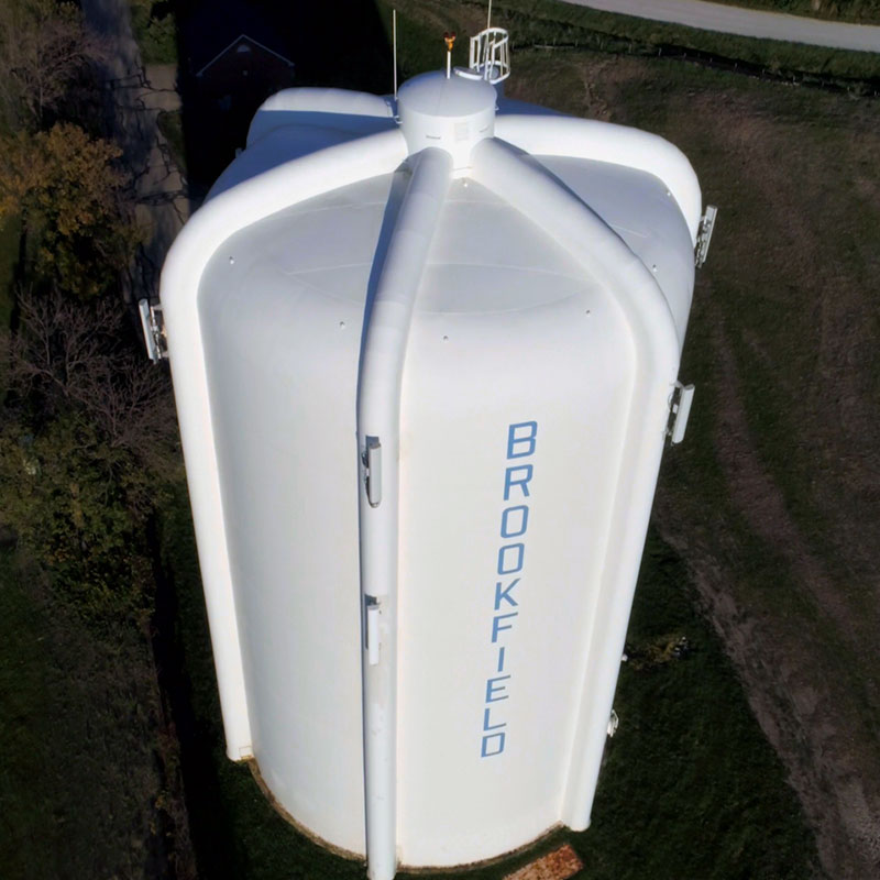 Water Tower Drone Footage