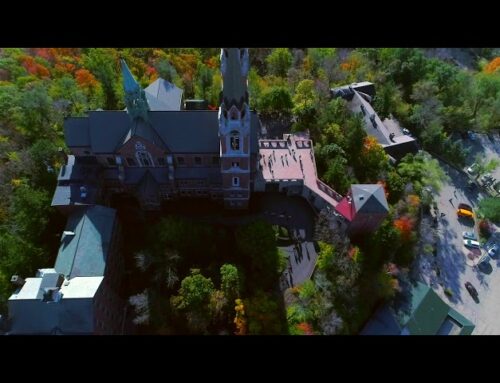 Holy Hill 4K Aerial Video